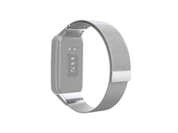 Pulseira De Relógio Lurelia Para Oppo Watch Free Nfc Milan De Metal Magnético Prata