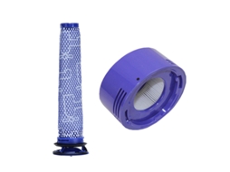 Kit de filtro traseiro dianteiro para dyson v8 v7 animal absoluto sem fio aspirador robô peças reposição para casa