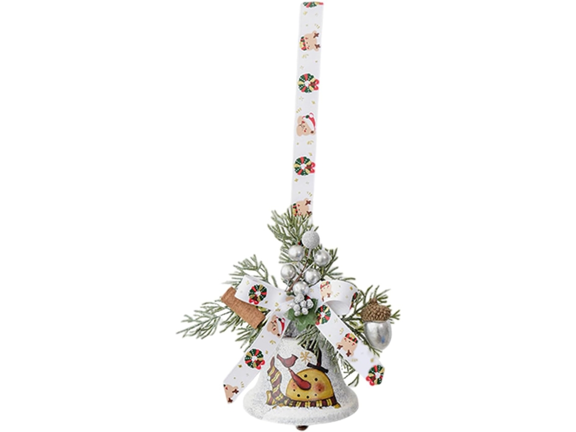 Sinos De Natal Com Laço | Sinos Artesanais Para Decoração De Quarto