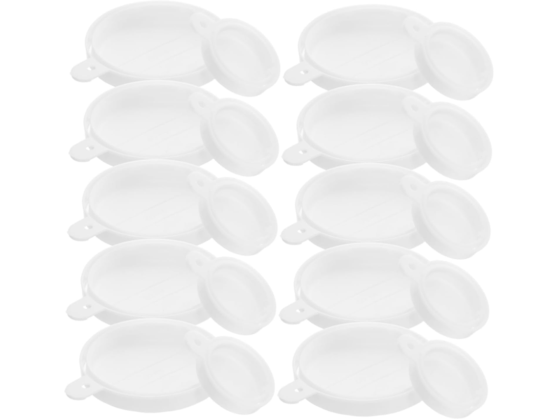 Conjunto De 20 Tampas Para Tambor De Óleo, À Prova De Poeira, Com Vedação Hermética Para Armazenamento E Transporte Industrial De Óleo. Gokoco
