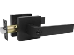 Fechadura De Maçaneta Moderna Em Liga Alumínio Aramox, Resistente À Ferrugem, Ideal Para Banheiro E Quarto Fechadura De
