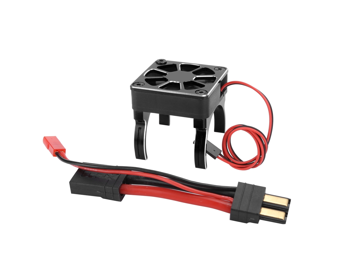 Vents de Refrigeração Motor 540/550 Carro Rc Traxxas Preto