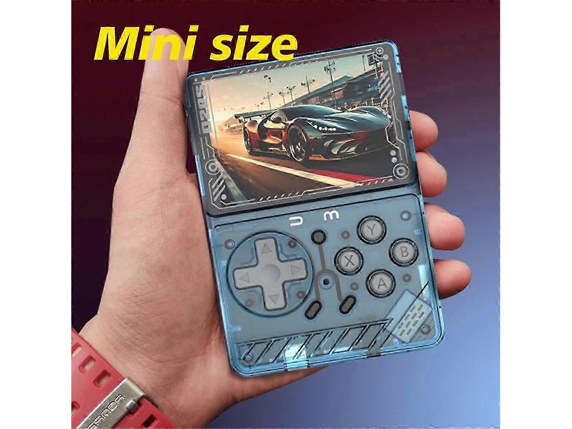 Console de Jogos GOKOCO portátil com tela IPS de 4 polegadas, 18000 jogos e suporte até 128 Gb