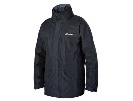 Casaco para Homem BERGHAUS Cornice Ii Ia Preto para Montanha (L)