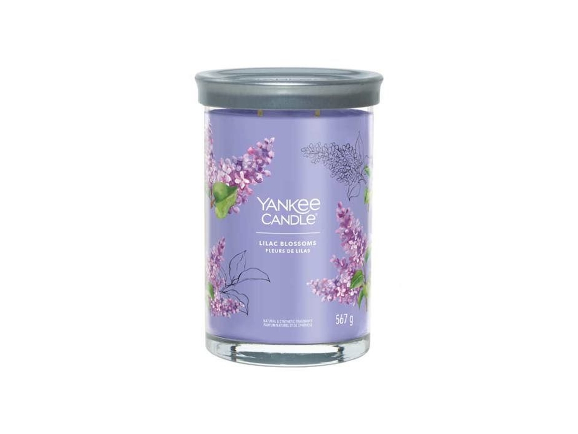 Yankie Candle Candela Tumbler Grande Flor De Lilás