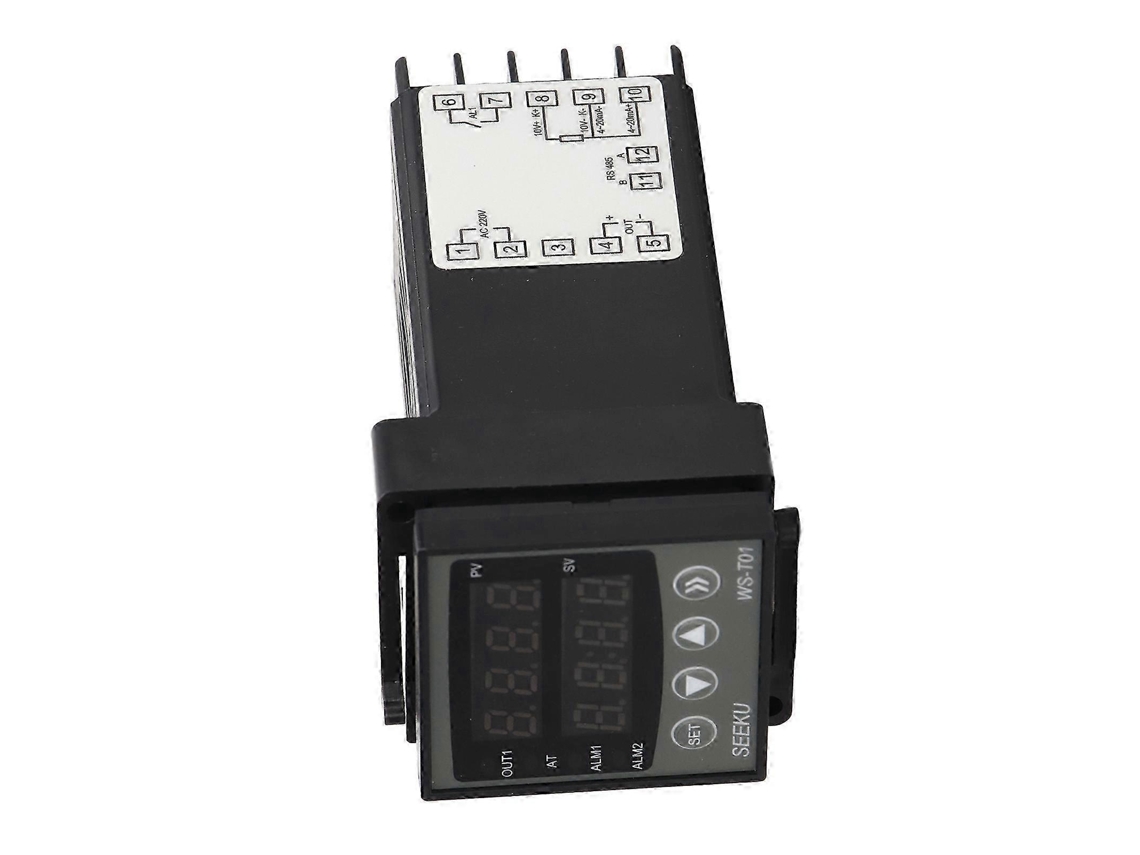 Pid Temperature Controller Digital Display Abs Housing Intelligent Temp Control Meter Dc 24v 26s