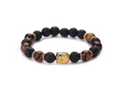 Pulseira De Contas De Oração Natural Estiloso Bracelete