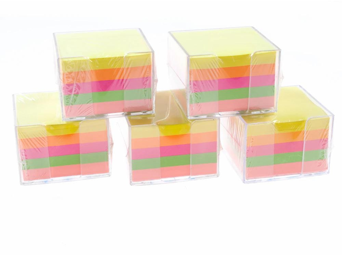 Post, It 76x76 Mm com Suporte, Pacote com 5 Unidades BRILVIBERA