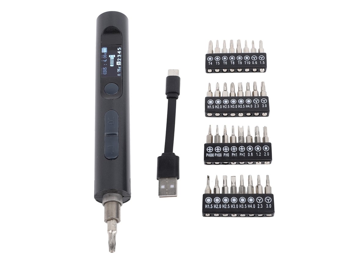 Parafusadeira Elétrica Mini (com Torque De Alta Precisão, Dedicada Para Manutenção De Precisão)