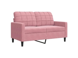2-seater Sofa, 2-seater Sofas Vidaxl Cor-de-rosa Veludo (n/a)