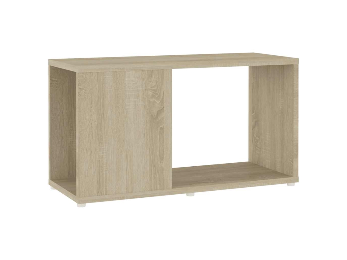 Vidaxl Móvel De Tv 60x24x32cm Contraplacado Carvalho Sonoma