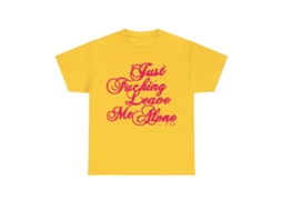 Billie Eilish Just Leave Me Alone Inspired T-shirts Size:s