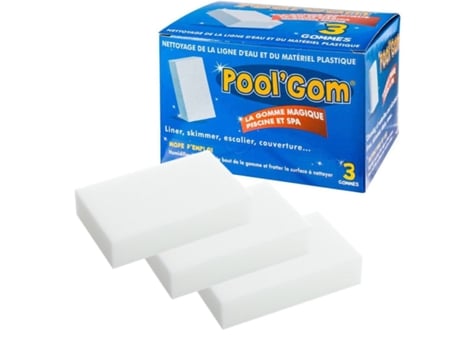Conjunto De 3 Esponjas Mágicas Para Linha De ÃGua Pool Gom X3 TOUCAN