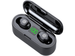 Fone Esportivo Sem Fio Bluetooth 5.1 IP7 À Prova D'água Estéreo Hd Microfone Duplo Redução Ruído Cvc8.0 Preto JIAPEI