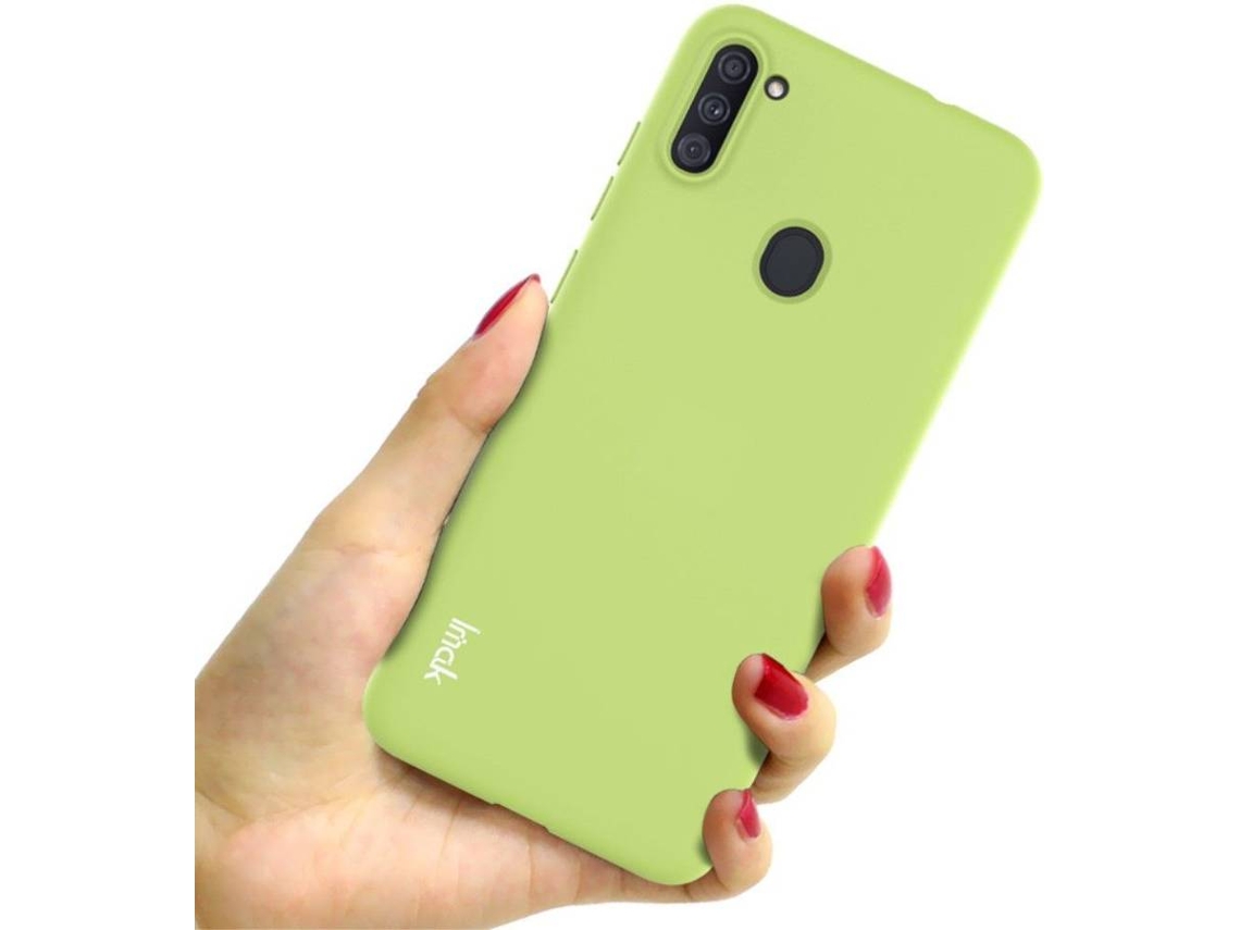 Capa + Película Samsung Galaxy M11 HFS-HOUSE TPU Verde