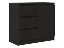 Sideboard, Sideboards Vidaxl Preto Madeira Processada (n/a)