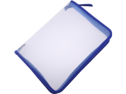 Case Transparente Com Zíper Para Documentos A4, Organizador De Arquivos Em Pp Resistente, Grande Capacidade Para Gokoco