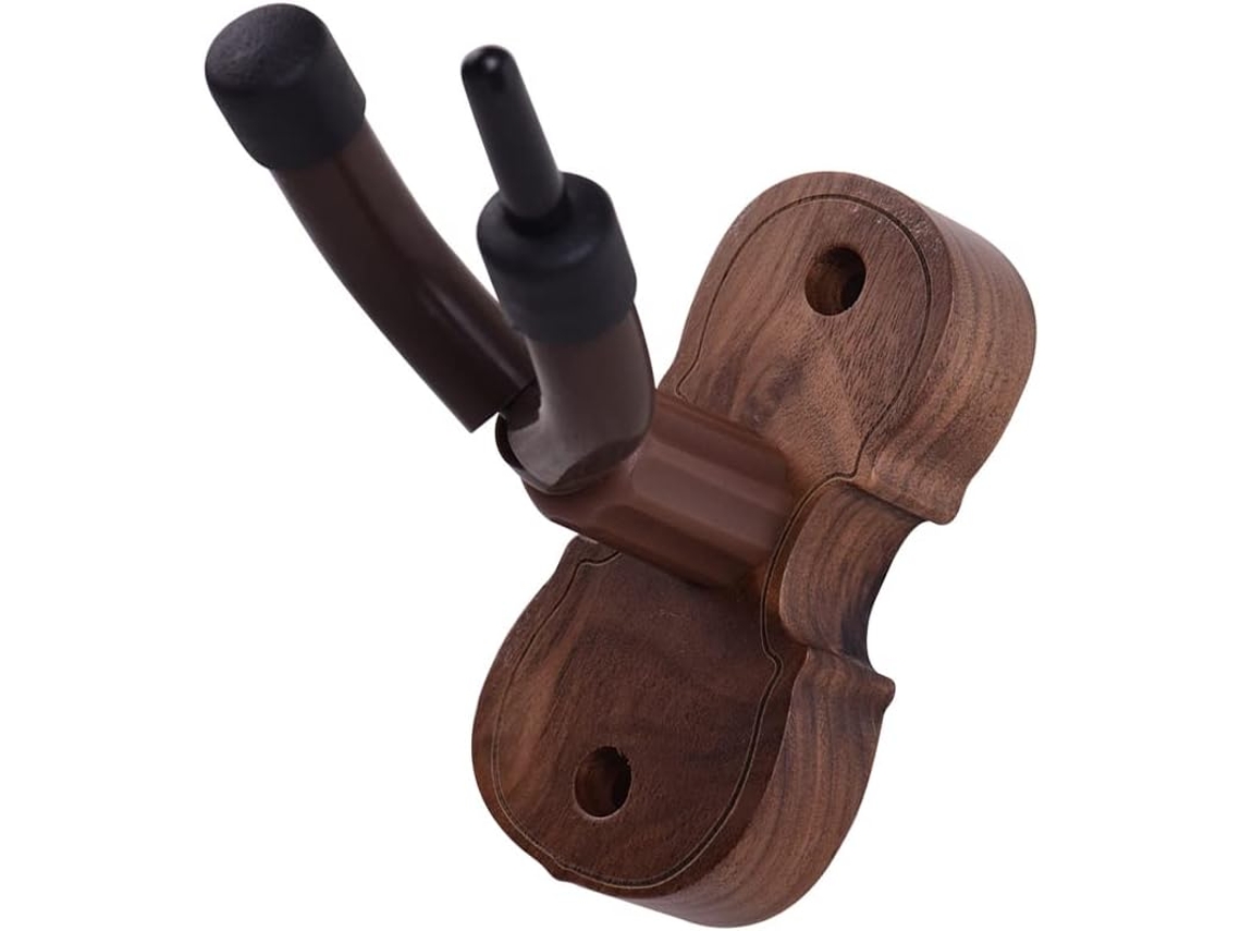 Suporte De Parede Para Violino, Com Arco E Almofada De Borracha, Base