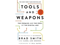 Livro Tools and Weapons de Brad Smith e Carol Ann Browne (Inglês)