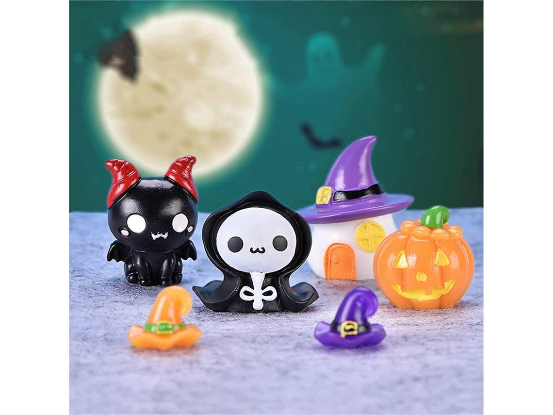 Decorações De Halloween Em Miniatura Decorações De Jardim De Halloween Ly Ebike (9 Peças)