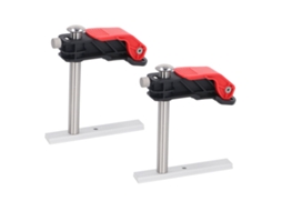 2pcs Morsa De Marcenaria Com Liberação Rápida Multifuncional Para Fixação De Pratos E Trilhos