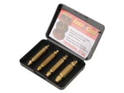 Set De 4 Extractores De Parafusos E Porcas De Duas Faces Com Revestimento De Titânio Para Parafusos Danificados