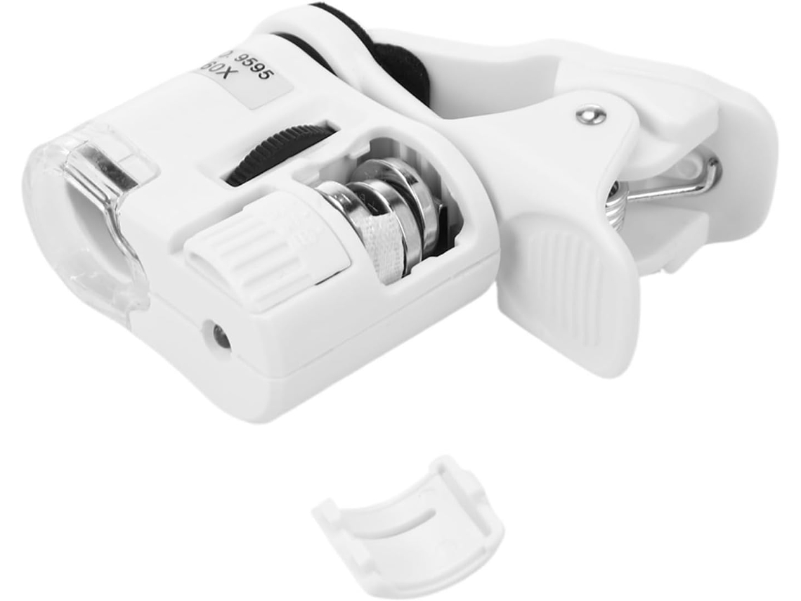 Microscópio de Bolso Universal Mini 60x para Câmera, Lente Portátil SFUSHOS
