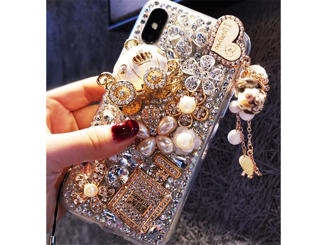 Capa de Telefone LAXISCREED com Diamantes