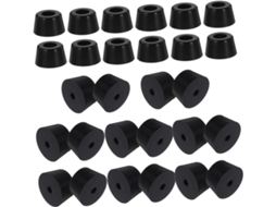 Uonlytech 50 Peças Almofadas De Amortecimento Vibração Tapetes Silicone Antiderrapantes Para Estabilizadores Máquinas