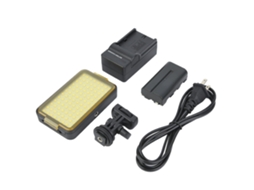 Vbestlife Pad160 Video Led Light 3200 6000k Stepless Dimmable With Np f550 Battery Charger LAXISCREED