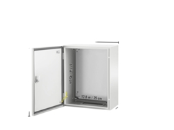 Caixa Elétrica, Construção Em Aço, Ip66 À Prova Dágua,50 X 40 X 25 Cm Oem