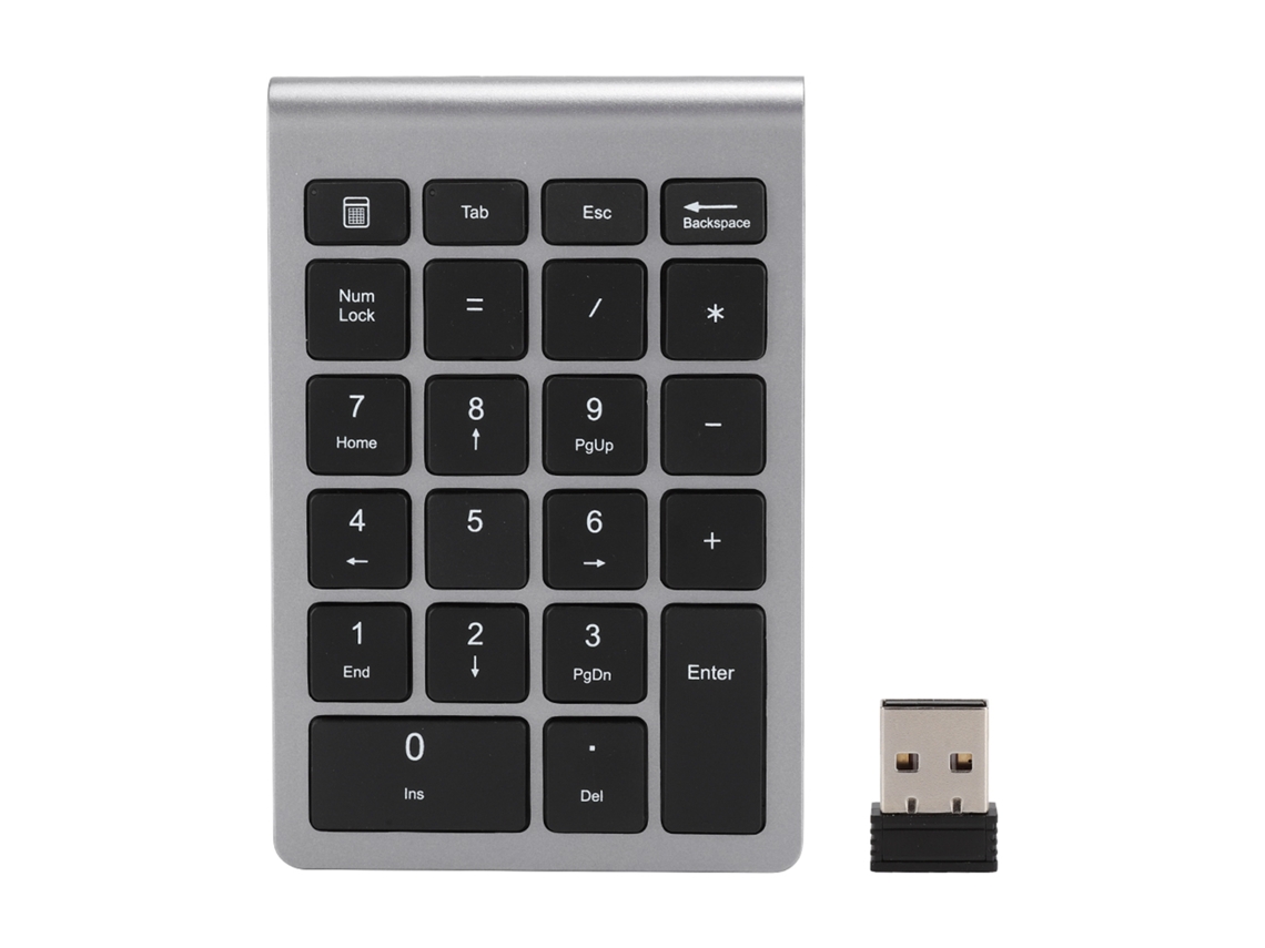 Teclado Numérico Sem Fio Teclado Mini