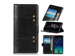 Capa De Couro Com Textura De Ervilhas Crazy Horse, Formato Flip Horizontal, Para Samsung Galaxy M51, Com Suporte, Compartimentos Para Cartões E Cartei