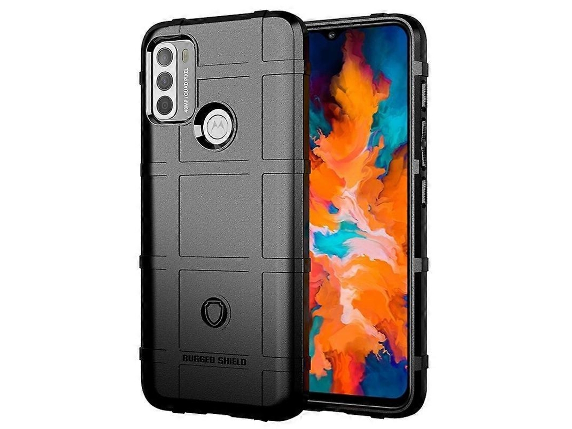 Capa De Tpu À Prova De Choque Com Cobertura Total Para Motorola Moto G50