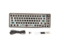 Teclado Mecânico Modular LAXISCREED Rgb Hot swappable