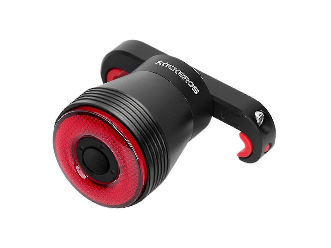 Lanterna Traseira Rockbros Q5 Para Bicicleta, Com Sensor Inteligente De Freio, Ideal Para Ciclismo Noturno. Aquaforge