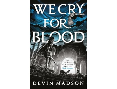 Livro we cry for blood de devin madson (inglês)