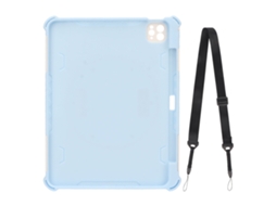 Capa Protetora Para Tablet Anti-impacto Com Correia Removível Para Ios Tablet Pro 2022/2021 11 Polegadas Azul