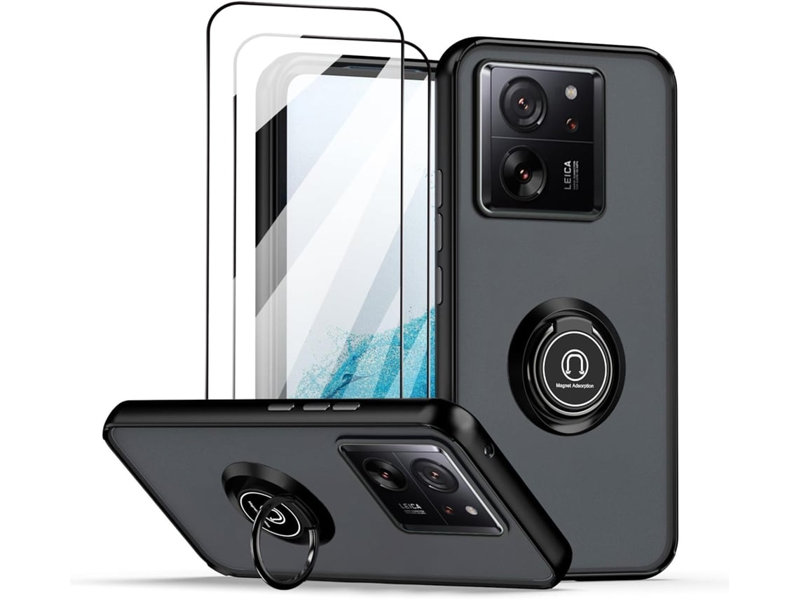 Capa Proteção Anel Multifuncional Para Xiaomi Xiaomi 13t/13t Pro/redmi K60 Ultra Hongwe. Vidro Temperado