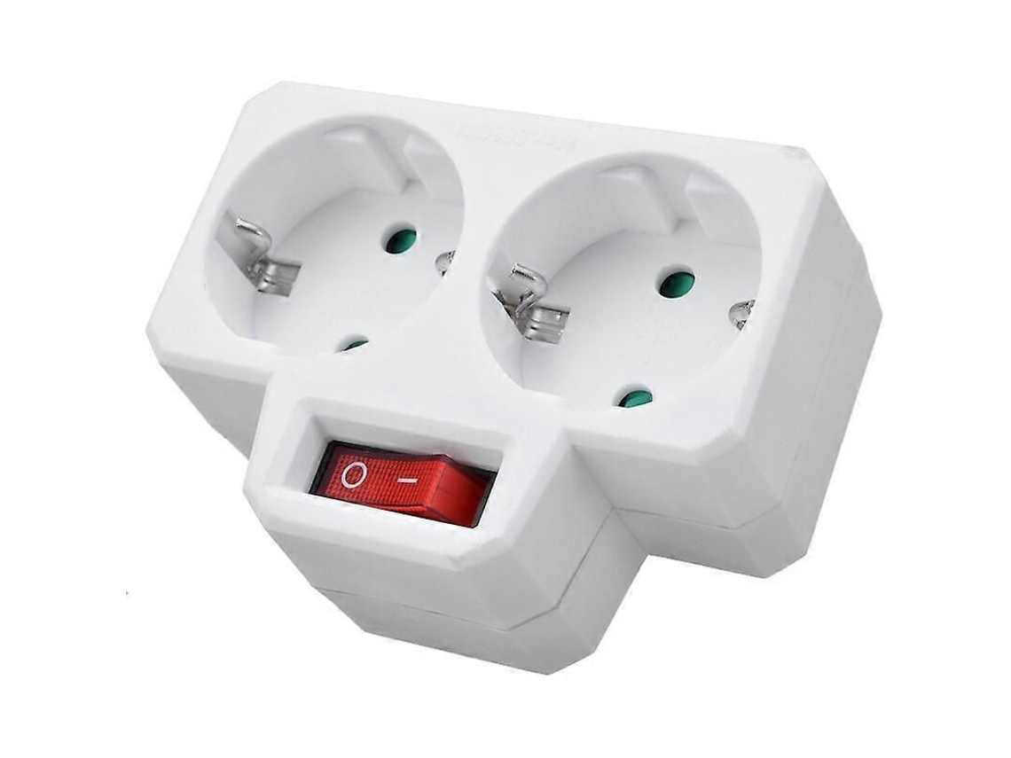 Interruptor 16a Com Comutador, Branco - Branco