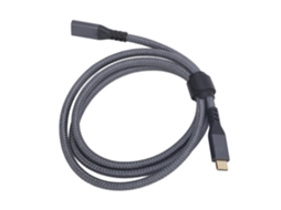 Cabo De Extensão Usb-c, Usb 3.2 Gen 2 Macho Para Fêmea, Carregamento