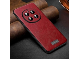 Capa De Celular Sulada À Prova De Choque, Híbrida De Tpu E Couro, Feita À Mão, Para Honor Magic7.
