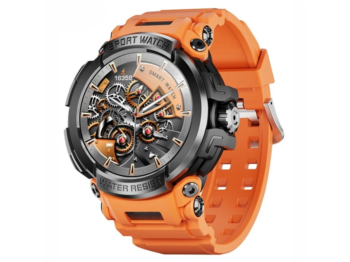 Smartwatch com chamadas Bluetooth HD, monitoramento de oxigênio no sangue e frequência cardíaca, alertas de sedentarismo e monitoramento de saúde. Bestvite