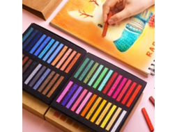 Pasteles De Artista Cuadrados, 12/24/36/48 Cores, Giz De Artista Suave E Seco, Não Tóxico, Para Escritório, Escola, Arte, Desenho E Pintura.