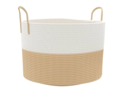 Storage Basket, Storage Baskets Vidaxl Multicolor Algodão (51 X 33 Cm)