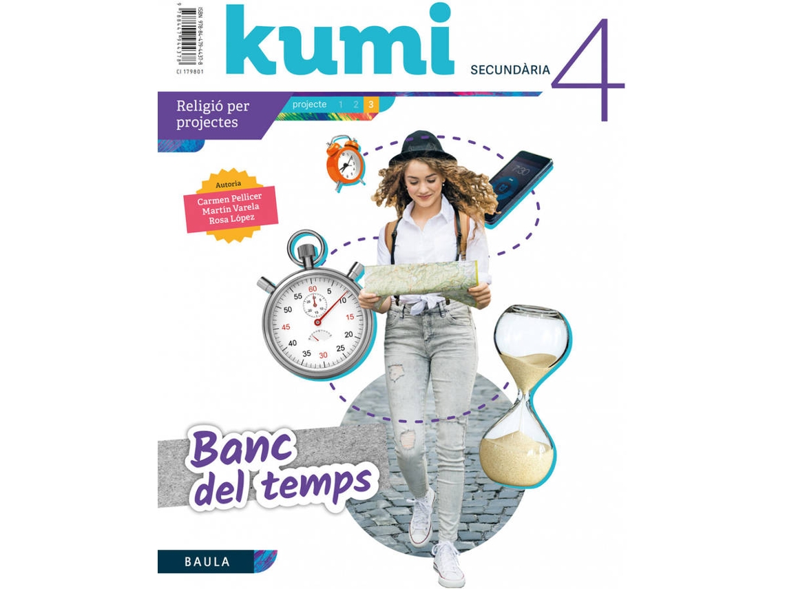 Livro Banc Del Temps 4T Eso Projecte Kumi de Carmen Pellicer Iborra