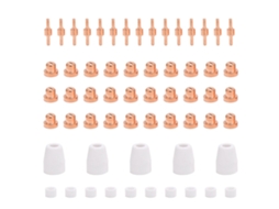 Kit De Pontas E Eletrodos De Cobre Pt‑31 Para Máquinas De Solda, Acessórios Consumíveis (60 Peças)