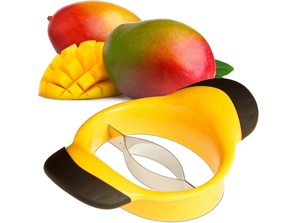 Cortador de Manga com Lâmina de Aço Inoxidável, Mango Antiderrapante, Design Ergonômico, Lavavajillas, 13,5x20x5cm