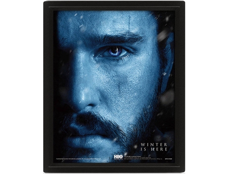 Poster 3D SHERWOOD Jon Snow Vs. Night King