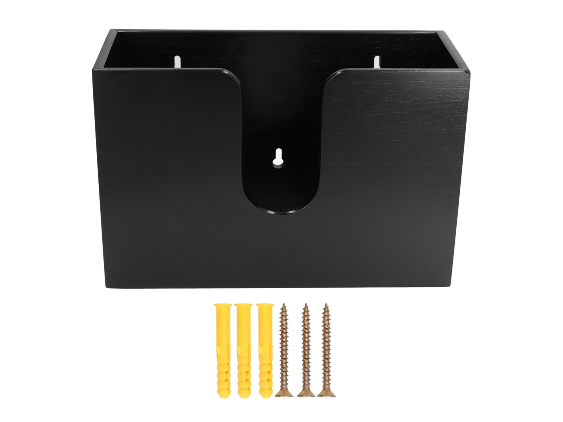 Dispensador de Papel Toalha de Bambu, Parede/Mesa, Multifold